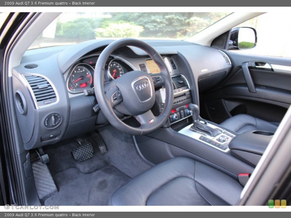 Black Interior Photo for the 2009 Audi Q7 3.6 Premium quattro #55082494