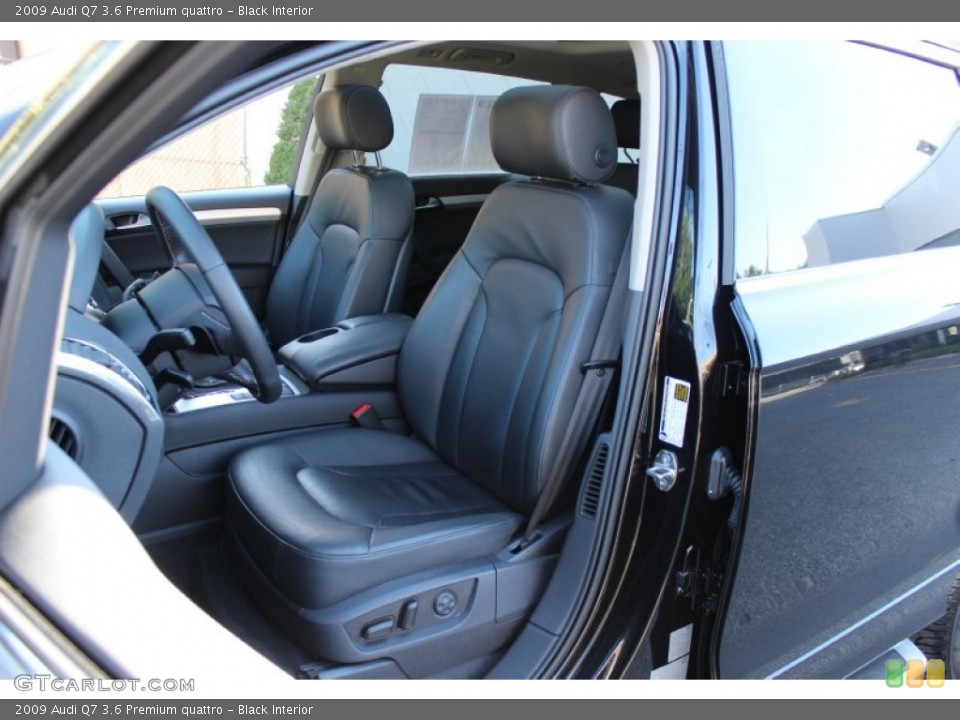 Black Interior Photo for the 2009 Audi Q7 3.6 Premium quattro #55082512