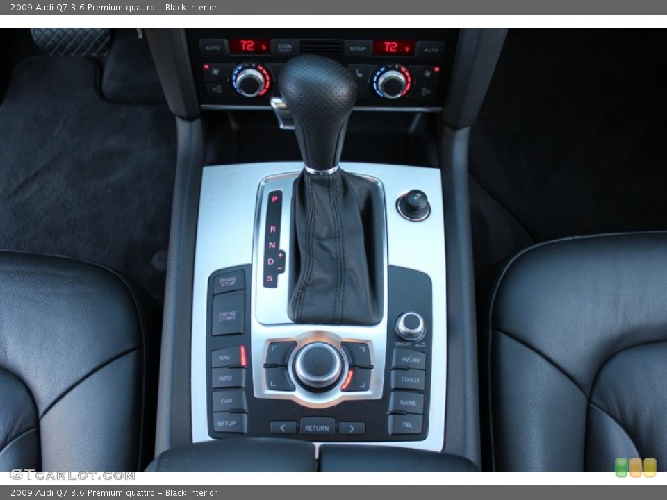 Black Interior Transmission for the 2009 Audi Q7 3.6 Premium quattro #55082575