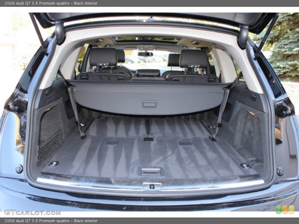 Black Interior Trunk for the 2009 Audi Q7 3.6 Premium quattro #55082593