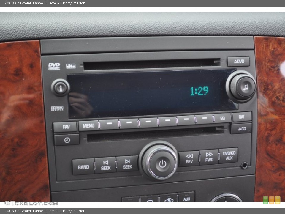 Ebony Interior Audio System for the 2008 Chevrolet Tahoe LT 4x4 #55084159