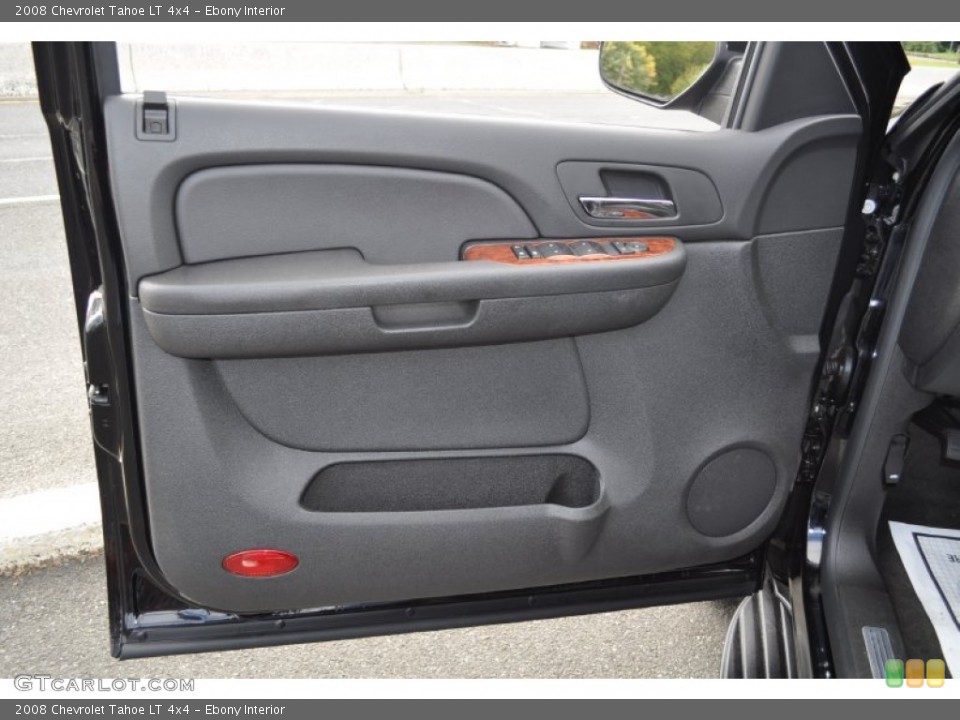 Ebony Interior Door Panel for the 2008 Chevrolet Tahoe LT 4x4 #55084241