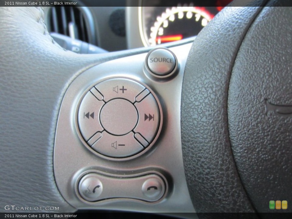 Black Interior Controls for the 2011 Nissan Cube 1.8 SL #55084306