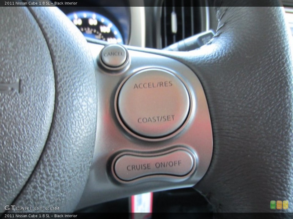 Black Interior Controls for the 2011 Nissan Cube 1.8 SL #55084315