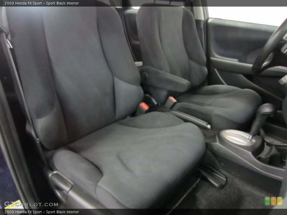 Sport Black Interior Photo for the 2009 Honda Fit Sport #55084534