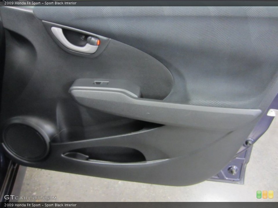 Sport Black Interior Door Panel for the 2009 Honda Fit Sport #55084543