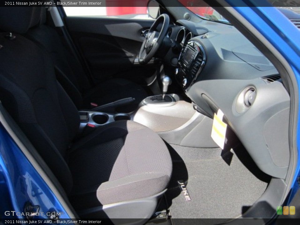 Black/Silver Trim Interior Photo for the 2011 Nissan Juke SV AWD #55088339
