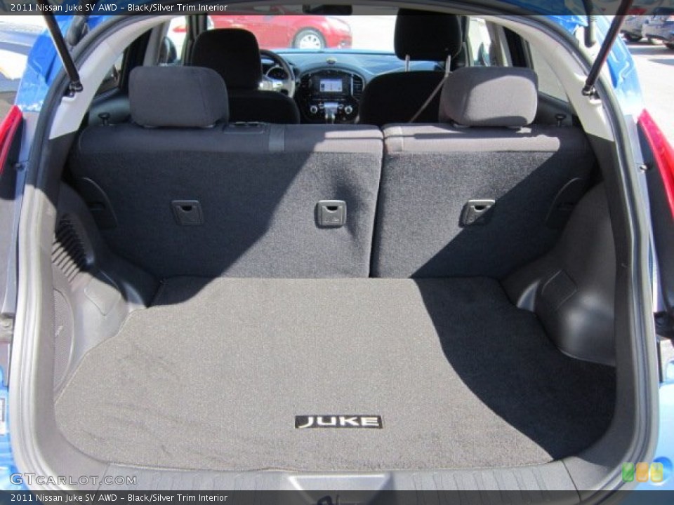 Black/Silver Trim Interior Trunk for the 2011 Nissan Juke SV AWD #55088365