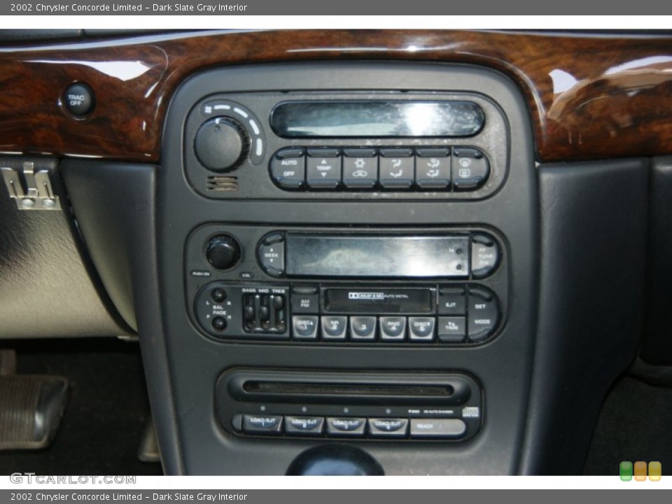 Dark Slate Gray Interior Controls for the 2002 Chrysler Concorde Limited #55089511