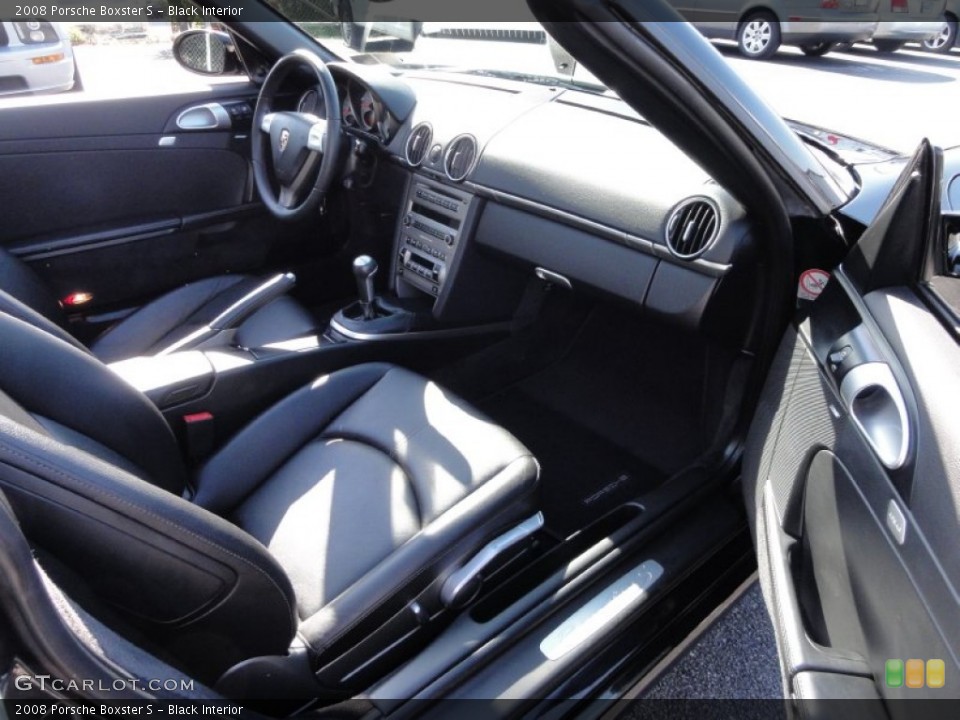 Black Interior Photo for the 2008 Porsche Boxster S #55090891