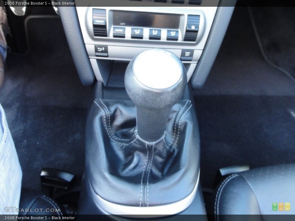 Black Interior Transmission for the 2008 Porsche Boxster S #55091032