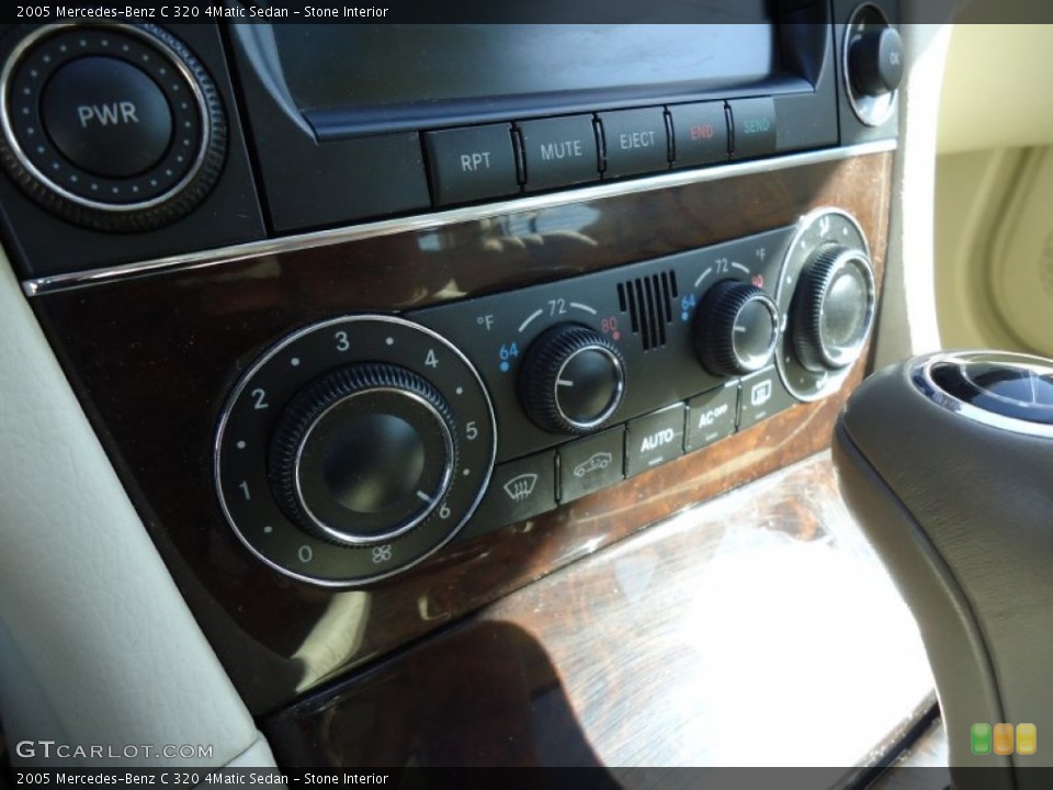 Stone Interior Controls for the 2005 Mercedes-Benz C 320 4Matic Sedan #55091806
