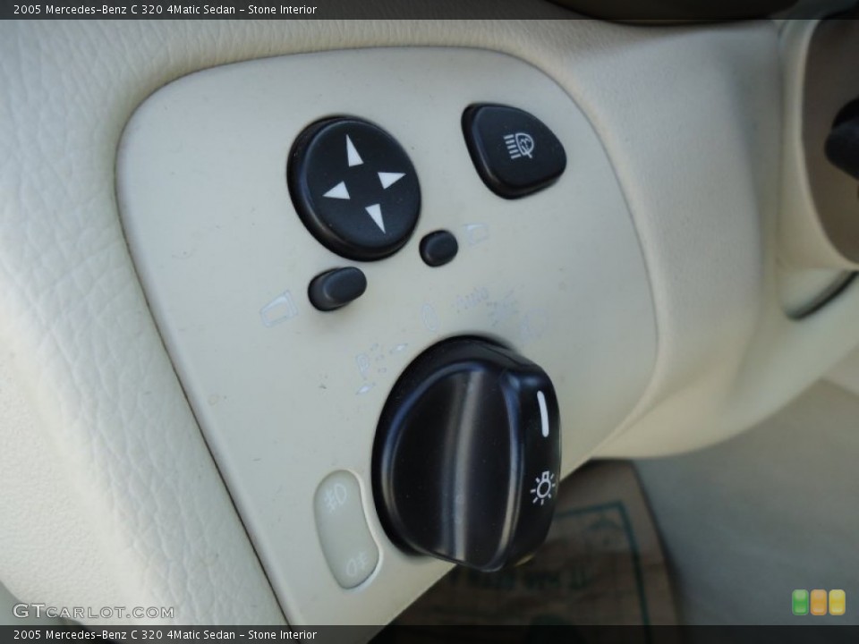 Stone Interior Controls for the 2005 Mercedes-Benz C 320 4Matic Sedan #55091860