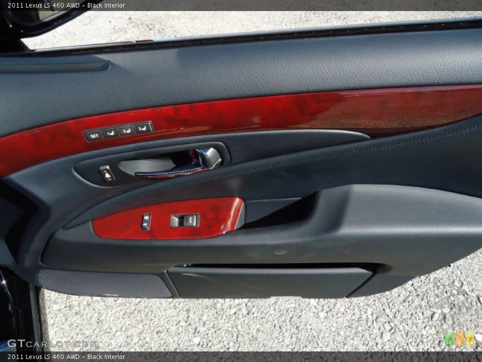 Black Interior Door Panel for the 2011 Lexus LS 460 AWD #55092058