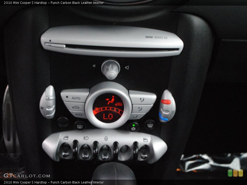 Punch Carbon Black Leather Interior Controls for the 2010 Mini Cooper S Hardtop #55093435