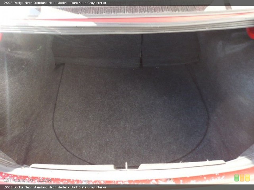 Dark Slate Gray Interior Trunk for the 2002 Dodge Neon  #55095178