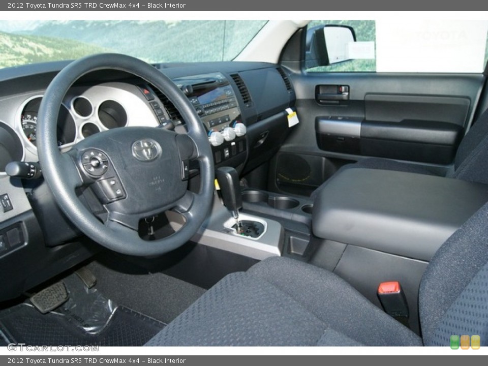 Black Interior Photo for the 2012 Toyota Tundra SR5 TRD CrewMax 4x4 #55095335