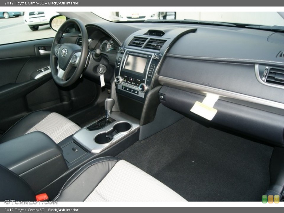 Black/Ash Interior Dashboard for the 2012 Toyota Camry SE #55095487