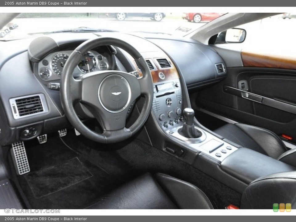Black 2005 Aston Martin DB9 Interiors