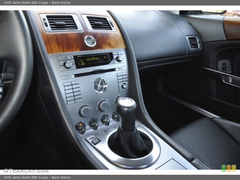 Black Interior Transmission for the 2005 Aston Martin DB9 Coupe #55095934