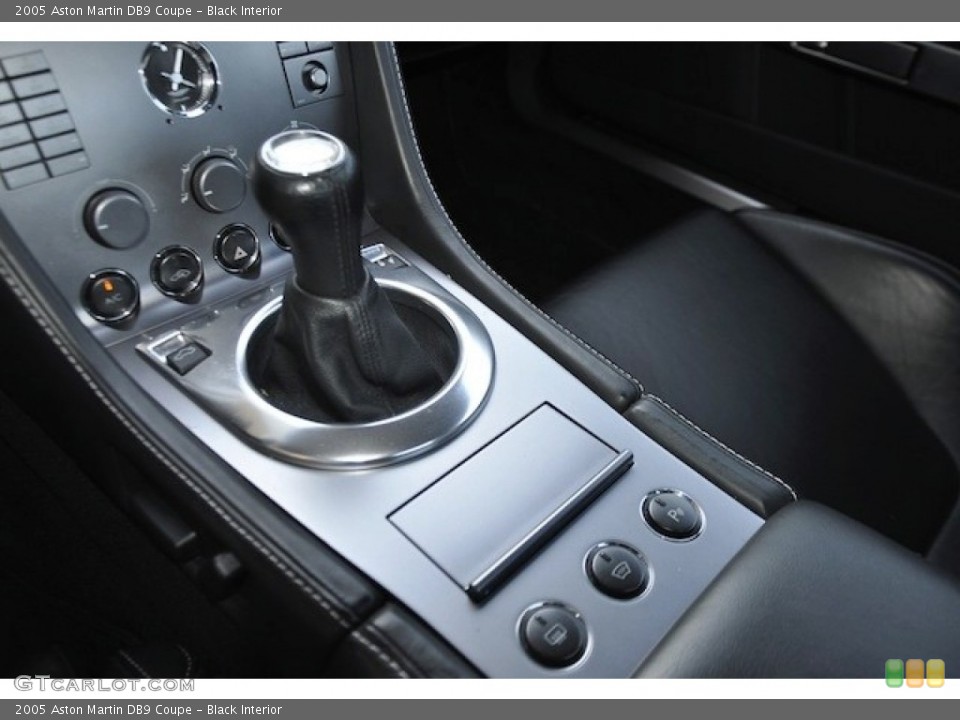 Black Interior Transmission for the 2005 Aston Martin DB9 Coupe #55095946