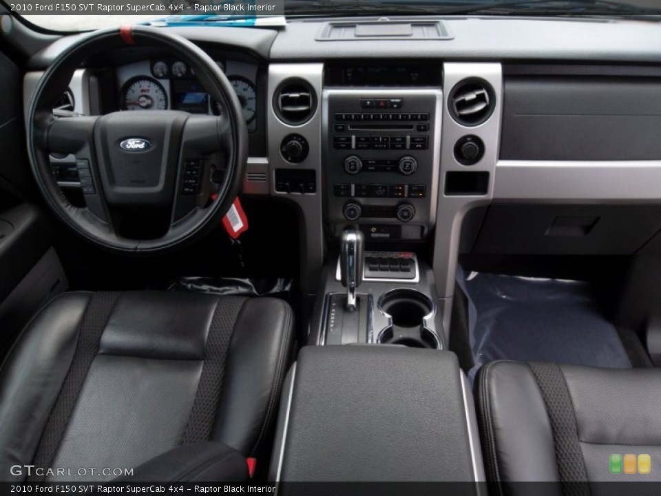 Raptor Black Interior Dashboard for the 2010 Ford F150 SVT Raptor SuperCab 4x4 #55096474