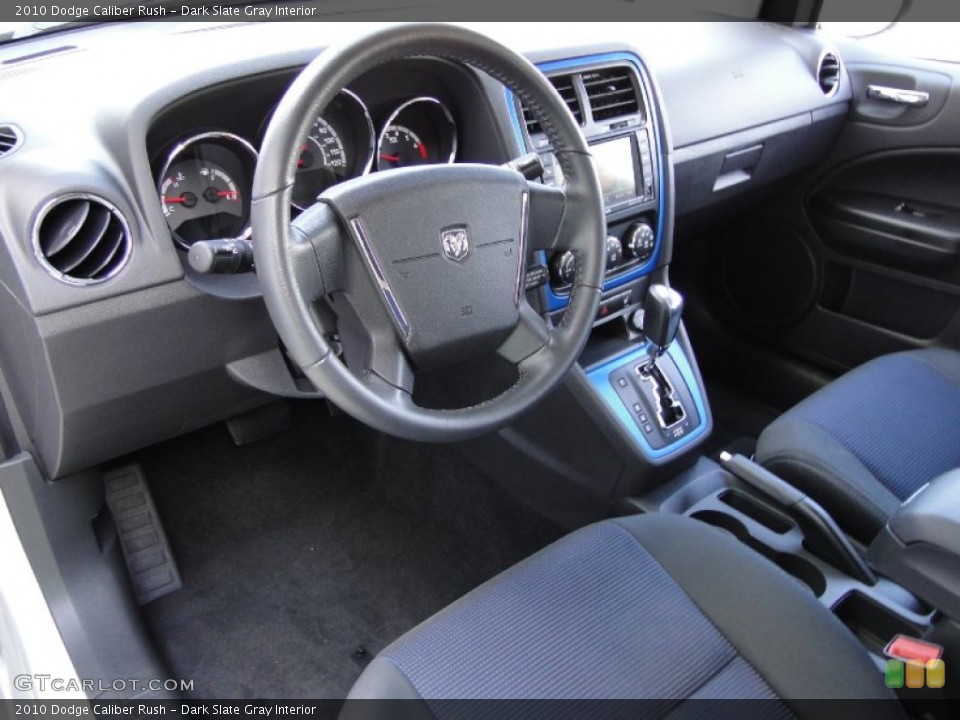Dark Slate Gray 2010 Dodge Caliber Interiors