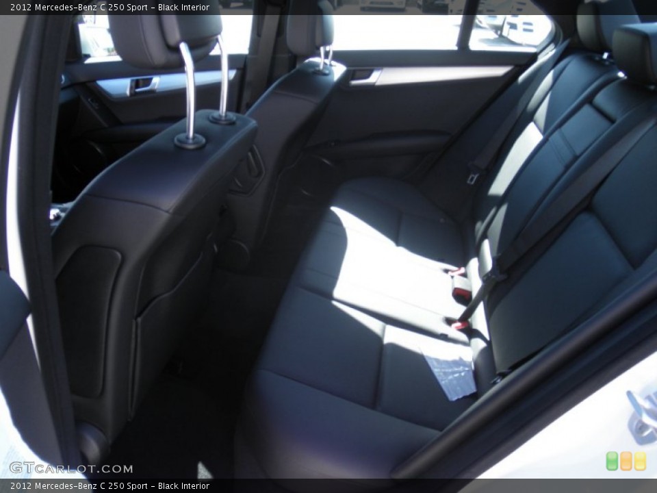 Black Interior Photo for the 2012 Mercedes-Benz C 250 Sport #55097872