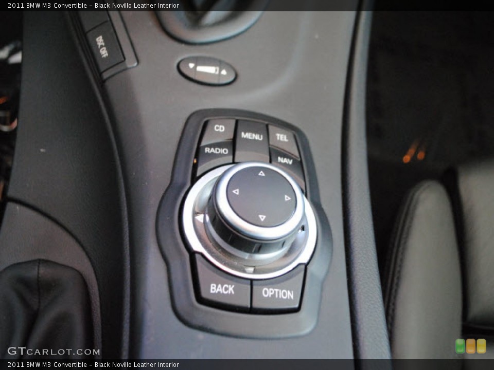 Black Novillo Leather Interior Controls for the 2011 BMW M3 Convertible #55100629