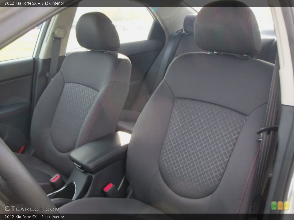 Black Interior Photo for the 2012 Kia Forte SX #55102128