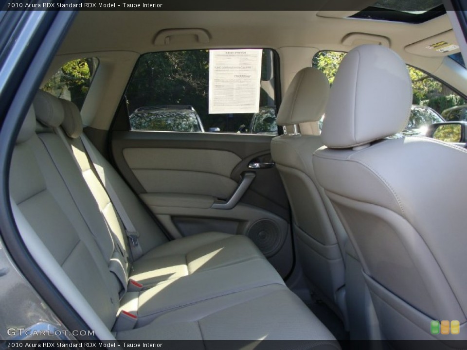 Taupe Interior Photo for the 2010 Acura RDX  #55102847