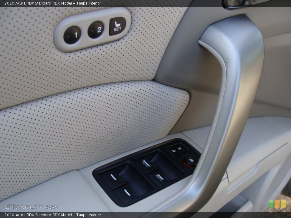 Taupe Interior Controls for the 2010 Acura RDX  #55102914