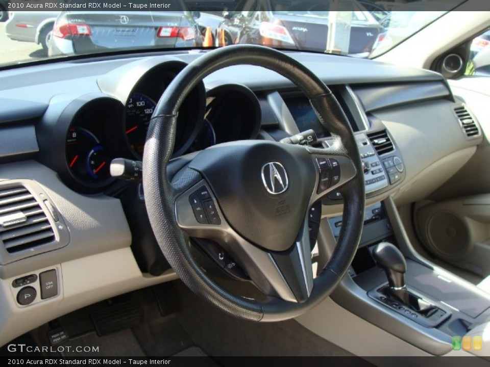 Taupe Interior Steering Wheel for the 2010 Acura RDX  #55102945