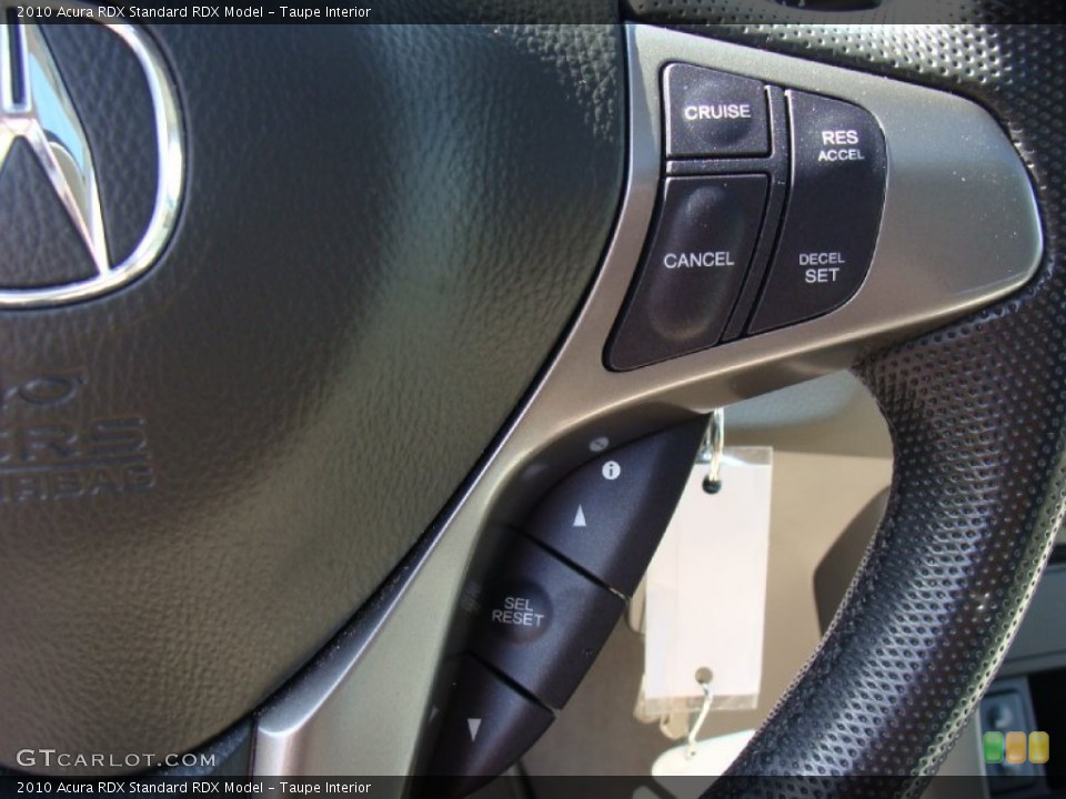 Taupe Interior Controls for the 2010 Acura RDX  #55102991