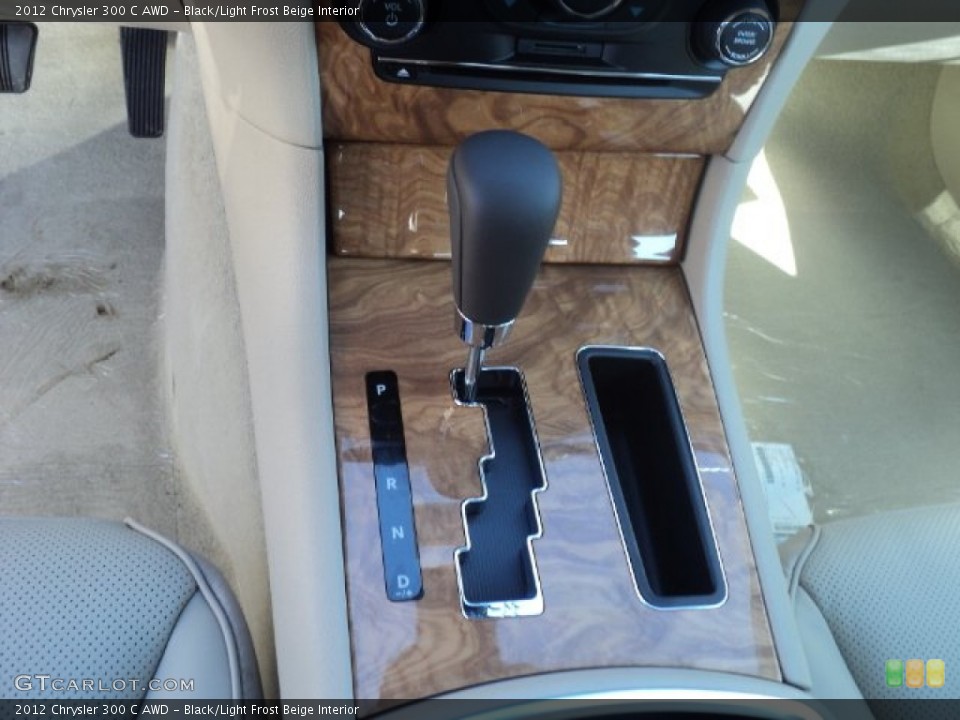 Black/Light Frost Beige Interior Transmission for the 2012 Chrysler 300 C AWD #55106982
