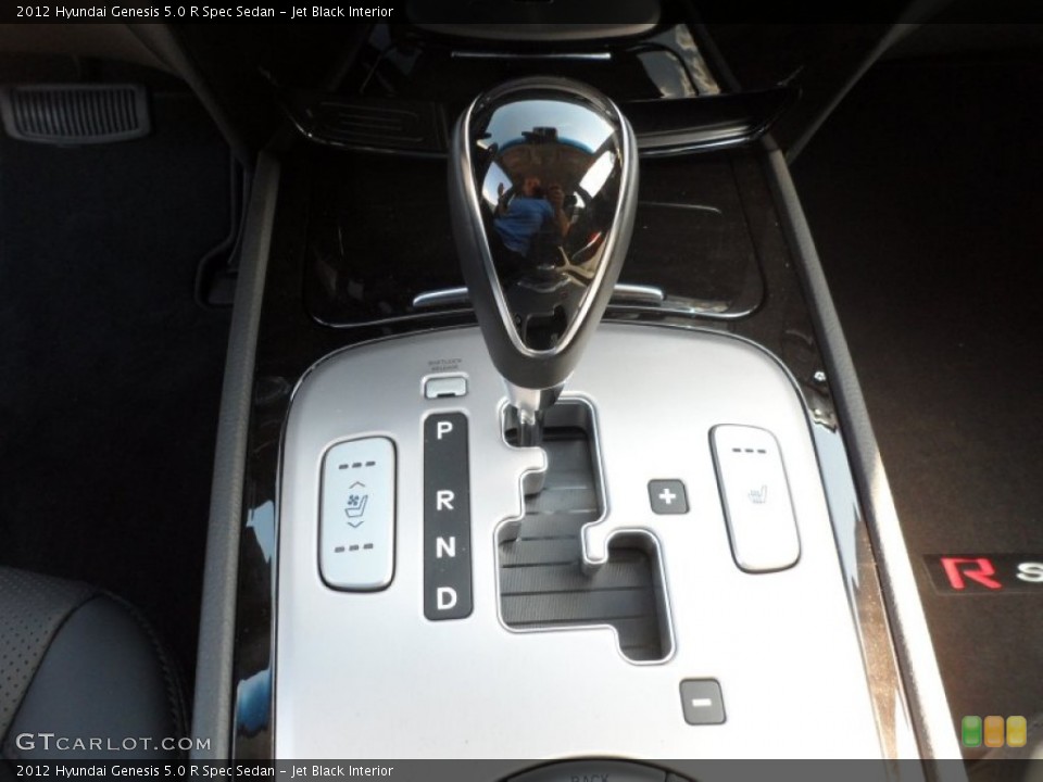 Jet Black Interior Transmission for the 2012 Hyundai Genesis 5.0 R Spec Sedan #55109442