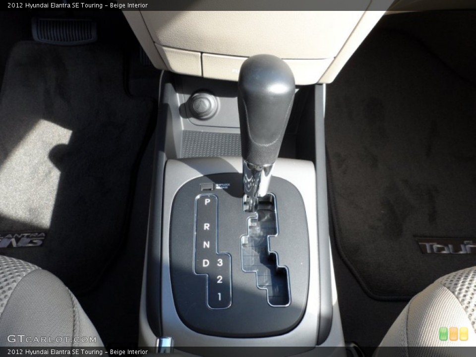 Beige Interior Transmission for the 2012 Hyundai Elantra SE Touring #55109796