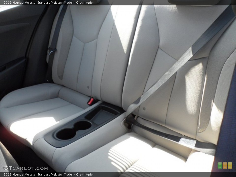 Gray Interior Photo for the 2012 Hyundai Veloster  #55110054