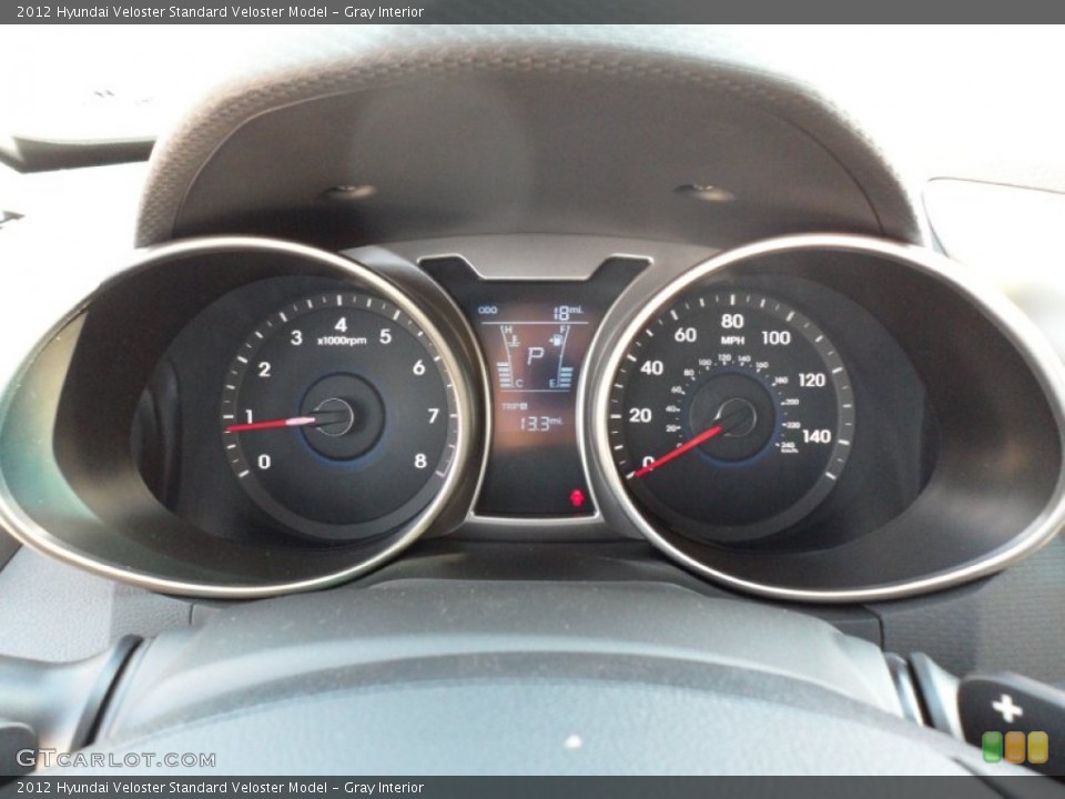 Gray Interior Gauges for the 2012 Hyundai Veloster  #55110108