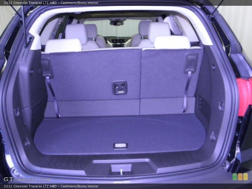 Cashmere/Ebony Interior Trunk for the 2012 Chevrolet Traverse LTZ AWD #55111248