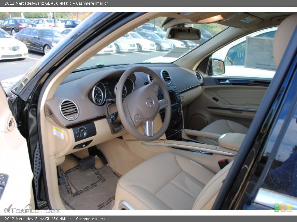 Cashmere Interior Photo for the 2012 Mercedes-Benz GL 450 4Matic #55114344