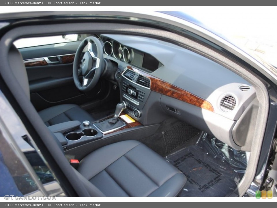 Black Interior Photo for the 2012 Mercedes-Benz C 300 Sport 4Matic #55114590