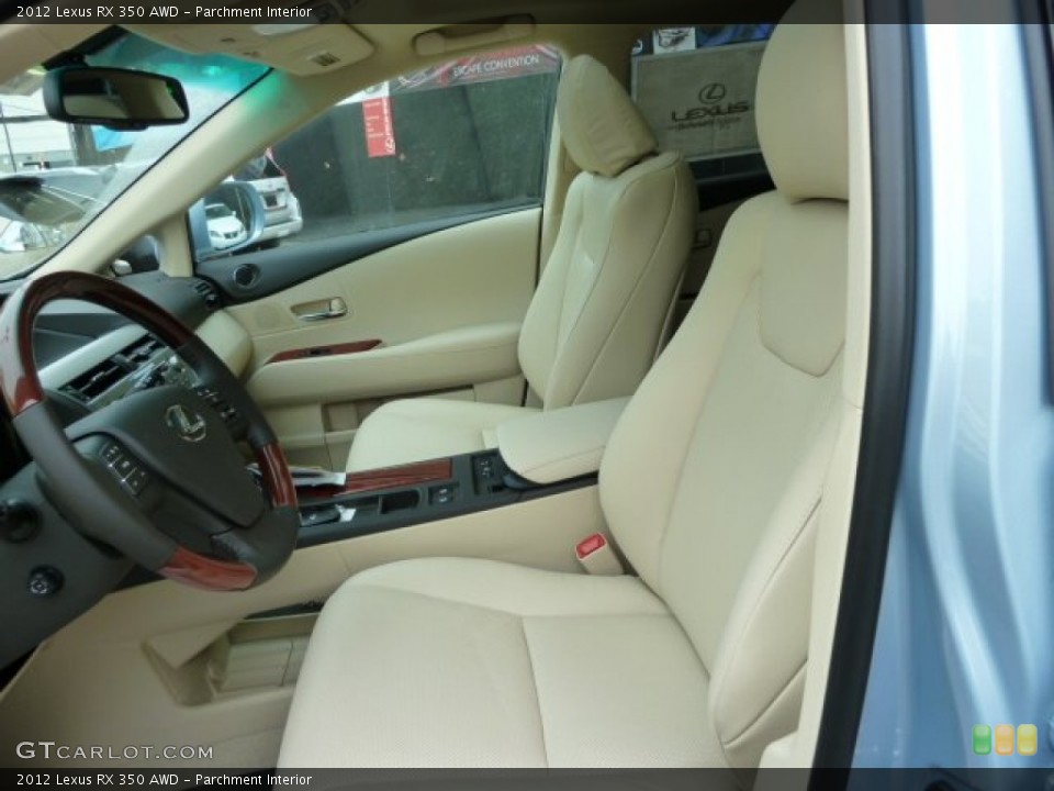 Parchment Interior Photo for the 2012 Lexus RX 350 AWD #55114914
