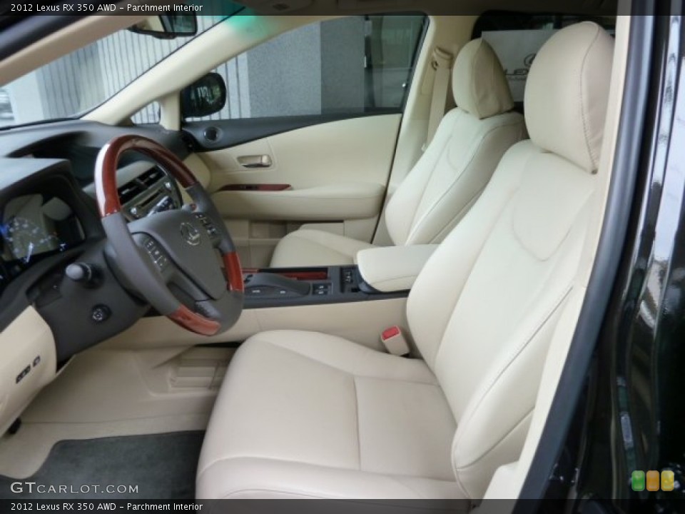 Parchment Interior Photo for the 2012 Lexus RX 350 AWD #55115085