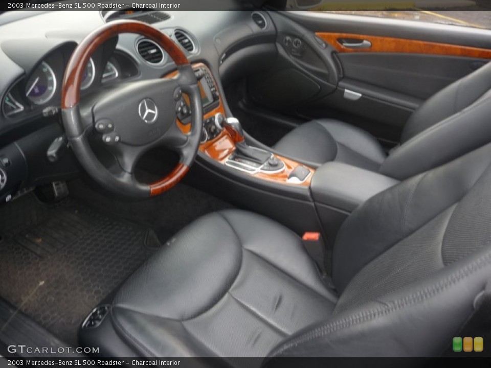 Charcoal Interior Photo for the 2003 Mercedes-Benz SL 500 Roadster #55116972