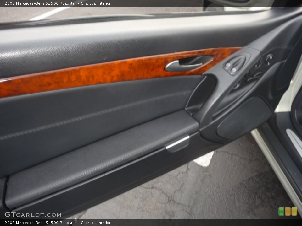 Charcoal Interior Door Panel for the 2003 Mercedes-Benz SL 500 Roadster #55117056