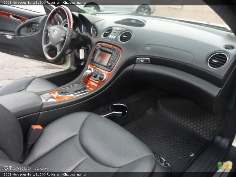 Charcoal Interior Dashboard for the 2003 Mercedes-Benz SL 500 Roadster #55117086