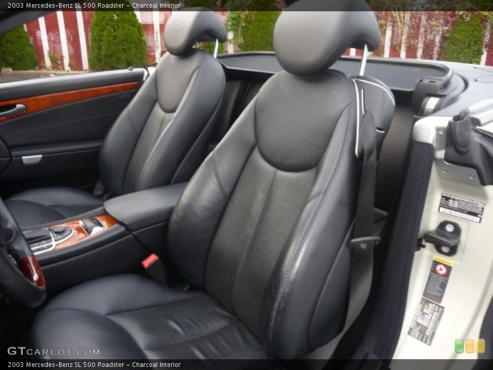 Charcoal Interior Photo for the 2003 Mercedes-Benz SL 500 Roadster #55117095
