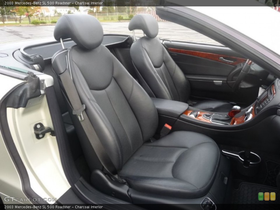 Charcoal Interior Photo for the 2003 Mercedes-Benz SL 500 Roadster #55117104