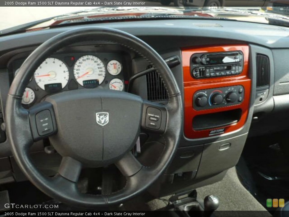 Dark Slate Gray Interior Photo for the 2005 Dodge Ram 1500 SLT Daytona Regular Cab 4x4 #55117395